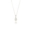 Goldmine Witgouden Ovaal Diamanten Collier