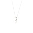 Goldmine Witgouden Solitaire Diamant Collier 0.20ct