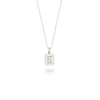 Witgouden Diamanten Collier 0.25ct