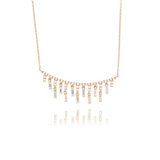 Roségouden Diamanten Collier 0.78ct