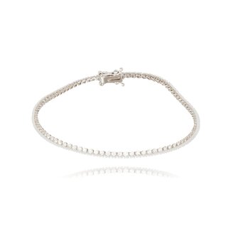 Witgouden Diamanten Armband 0.40ct