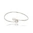 Goldmine Open Witgouden Diamanten Armband 0.12ct