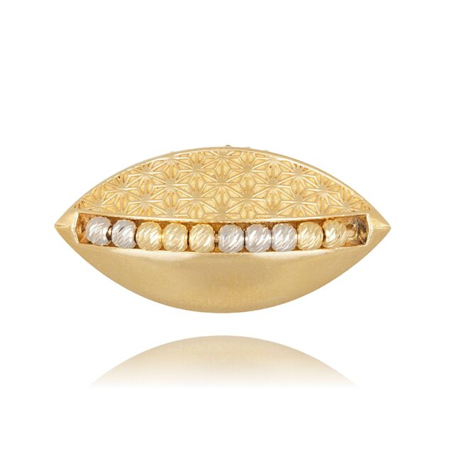 Luxe Design Ring met Gegraveerde Details