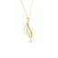 Luxe Stijlvorm Collier met Zirkonia