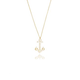 Anchor Glam Collier