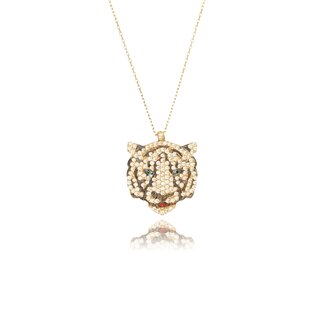 Tijger Hanger met Zirkonia