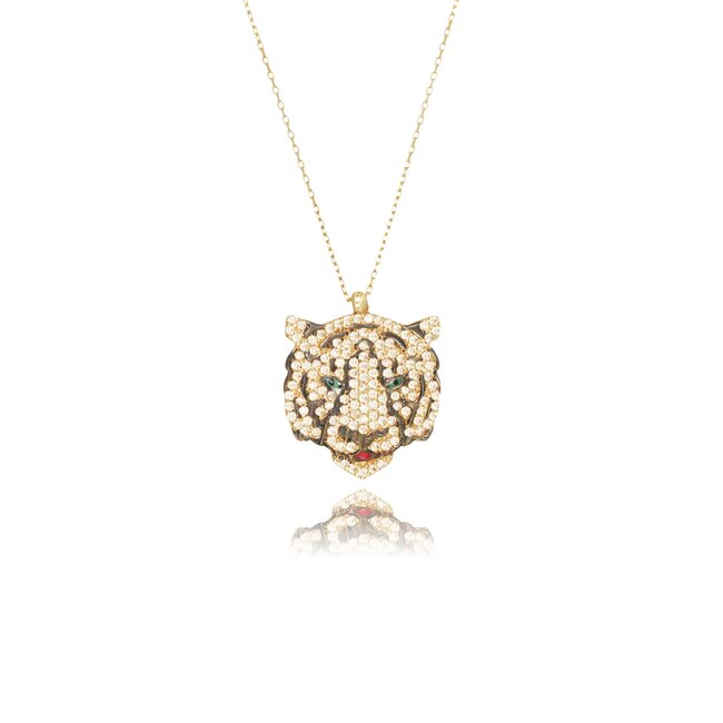 14 krt gouden collier