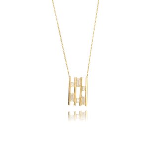 Baguette Design Collier
