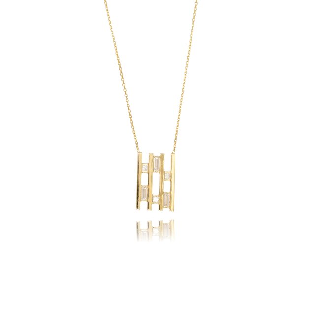 14 krt gouden collier