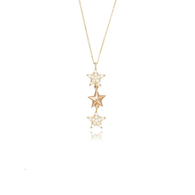 14 krt gouden collier