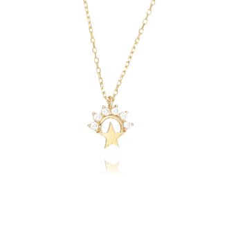 Ster Ketting met Zirkonia