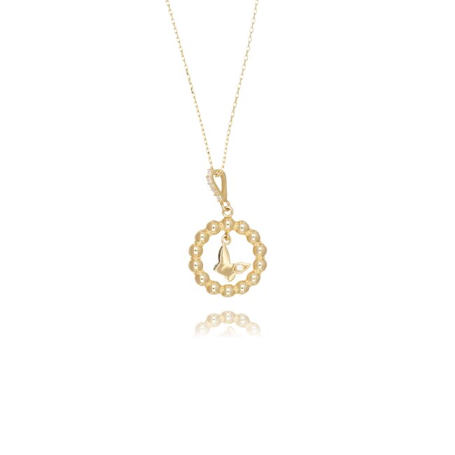 14 krt gouden collier
