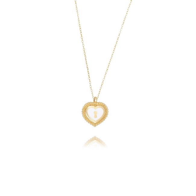 14 krt gouden collier