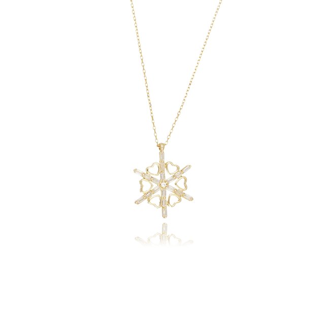 14 krt gouden collier