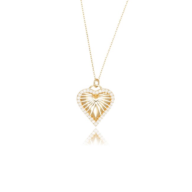 14 krt gouden collier