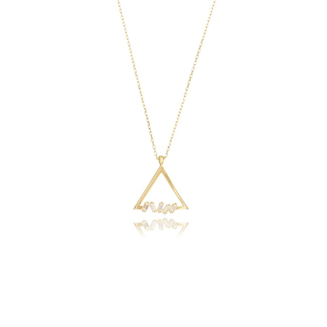 14 krt gouden collier