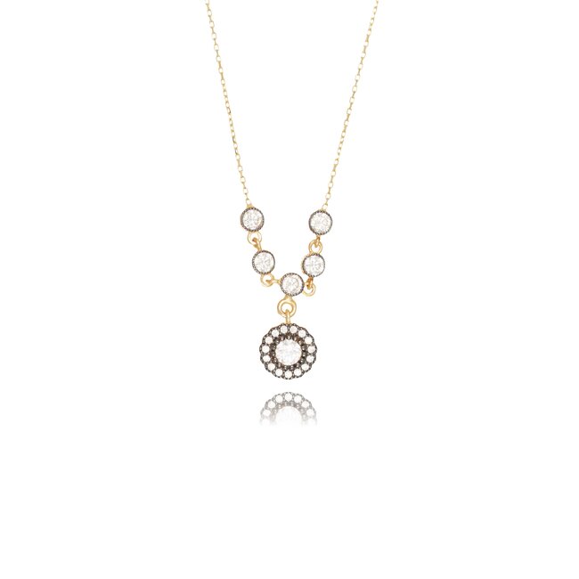 14 krt gouden collier