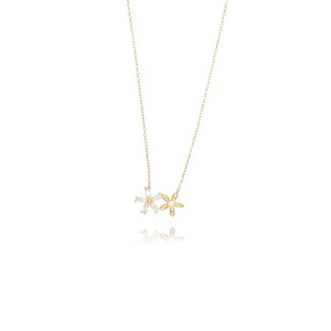 14 krt gouden collier