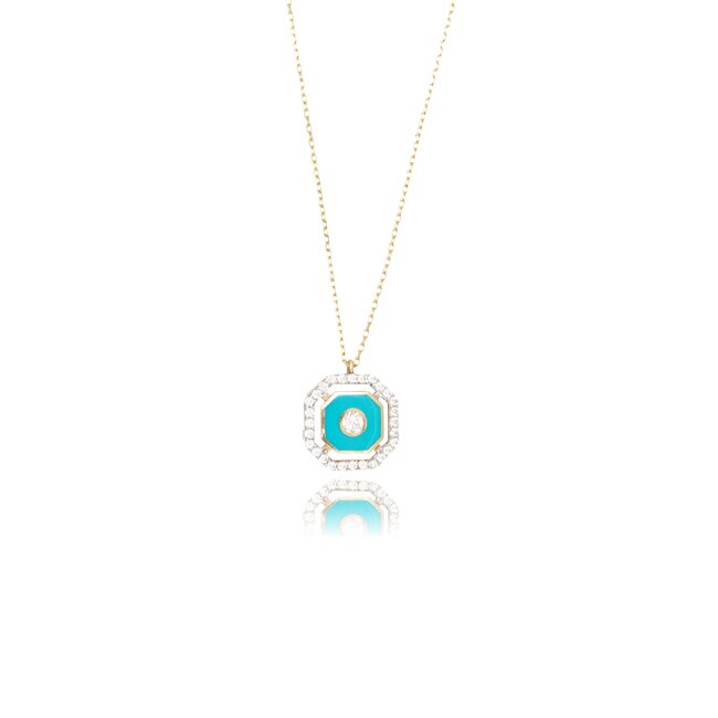14 krt gouden collier