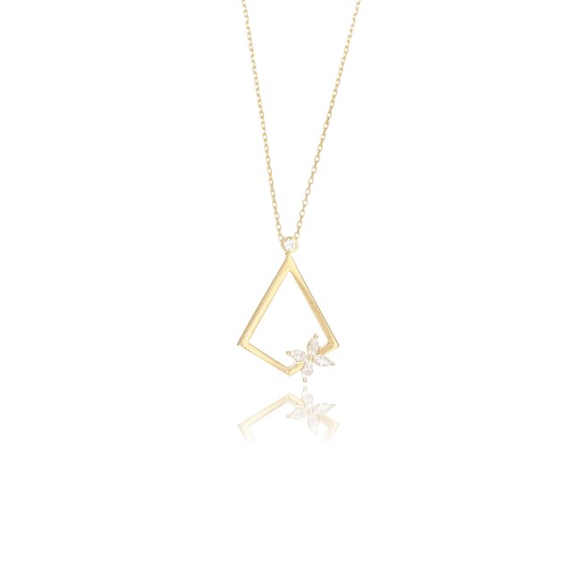 14 krt gouden collier