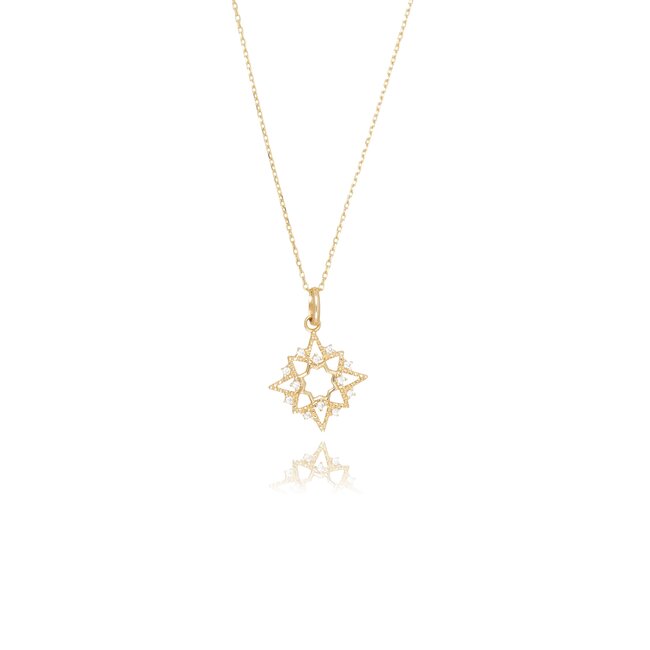 14 krt gouden collier