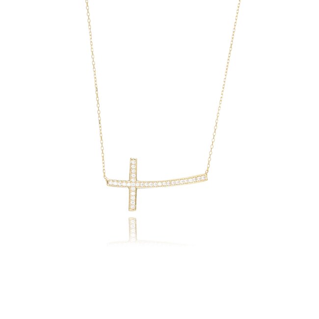 14 krt gouden collier