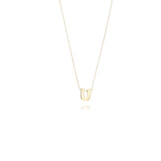 Letter U Collier