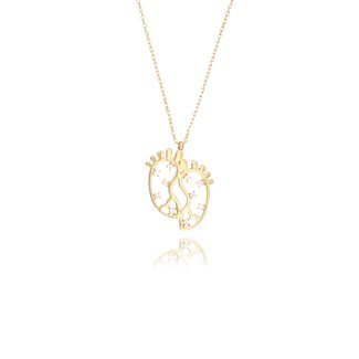 Babyvoetjes Collier