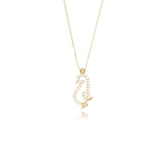 Pinguïn Collier Zirkonia