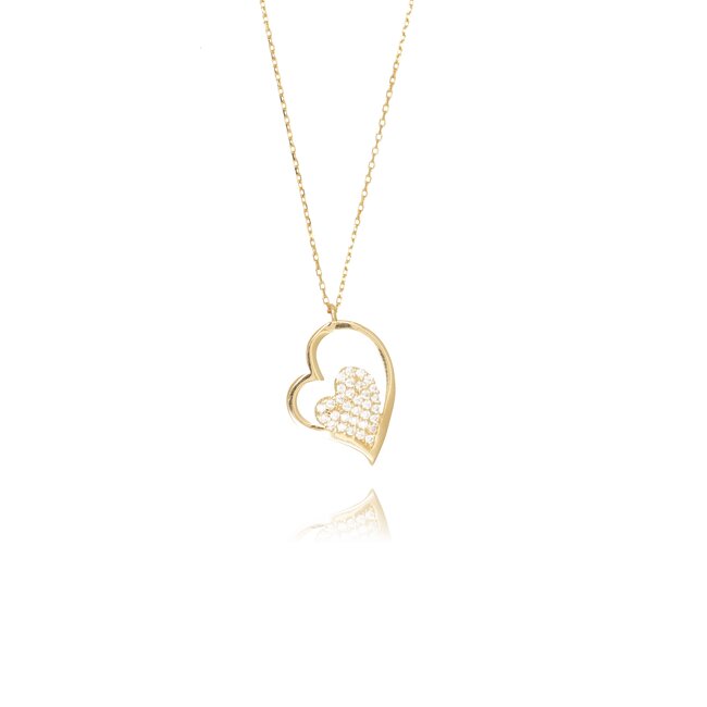 14 krt gouden collier