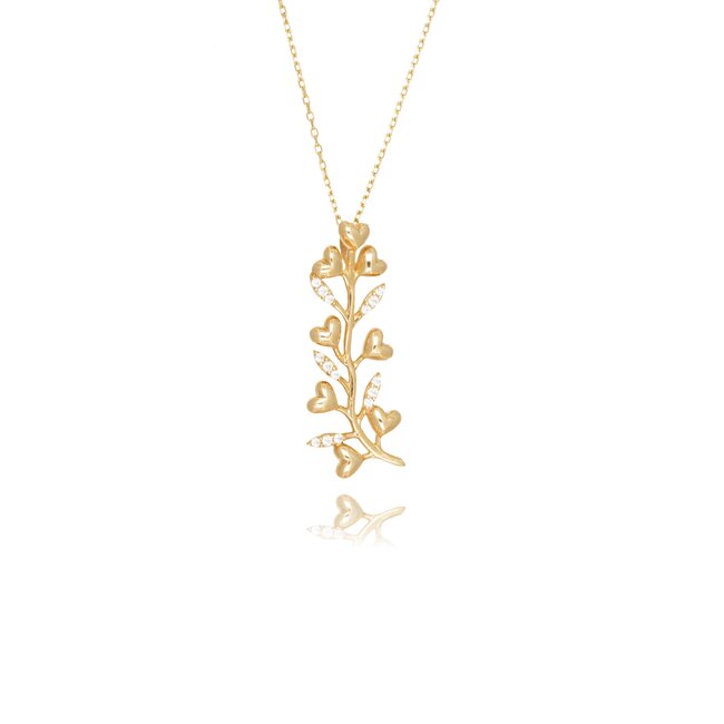 14 krt gouden collier