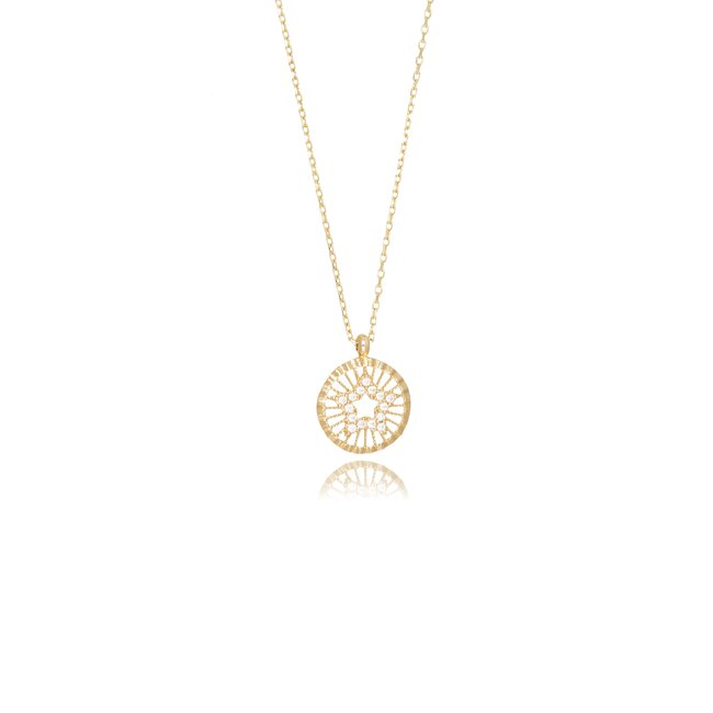 14 krt gouden collier