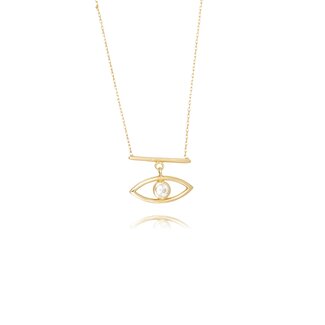 Oog Collier Zirkonia