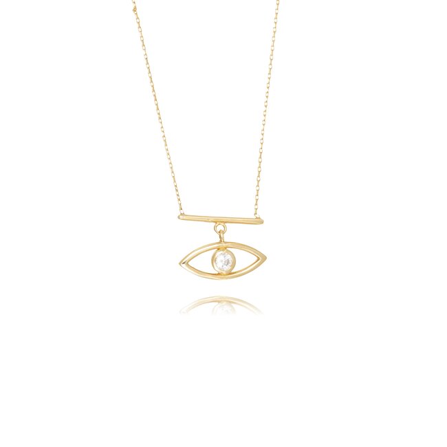 14 krt gouden collier