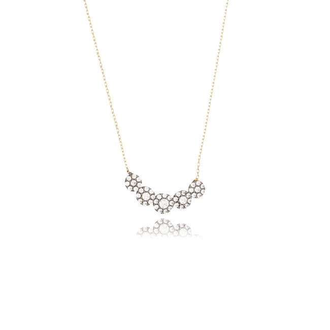 14 krt gouden collier
