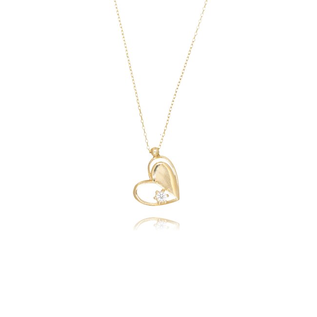 14 krt gouden collier