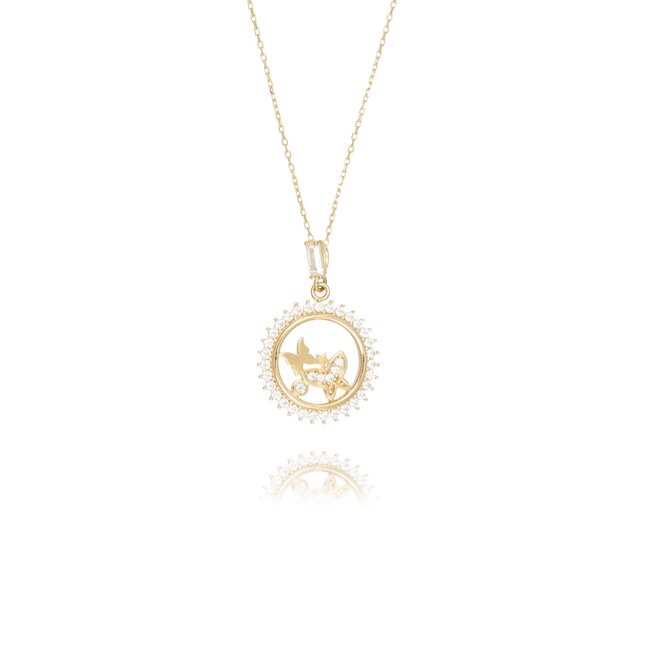 14 krt gouden collier