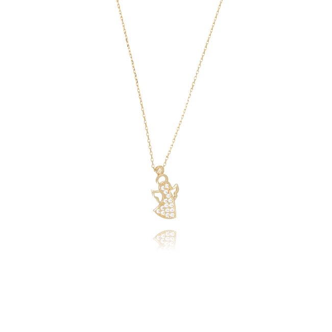 14 krt gouden collier