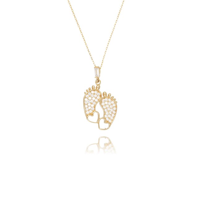 14 krt gouden collier