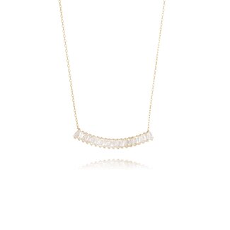 Baguette Zirkonia Collier