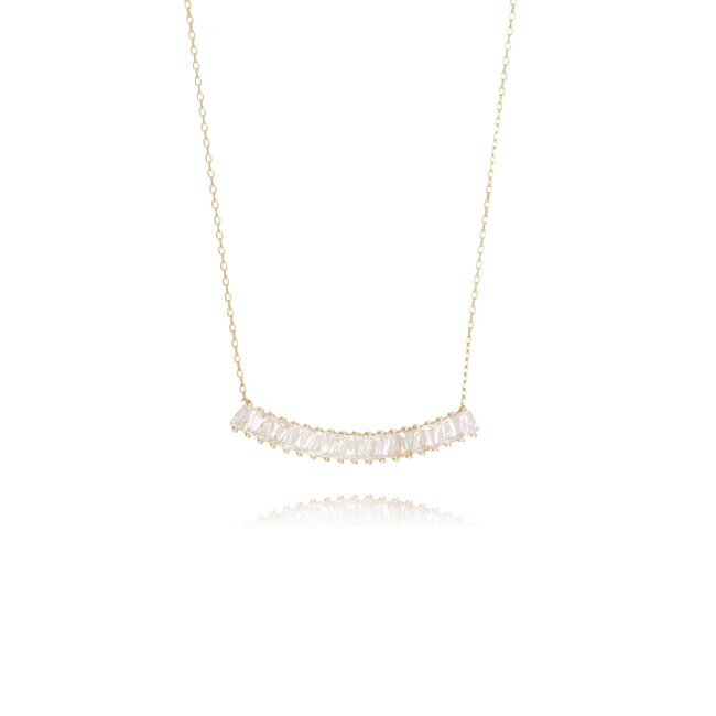 14 krt gouden collier