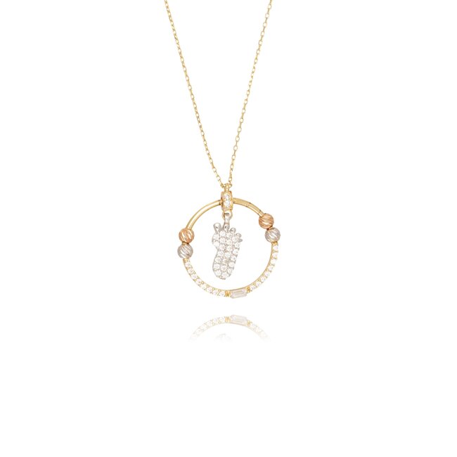 14 krt gouden collier