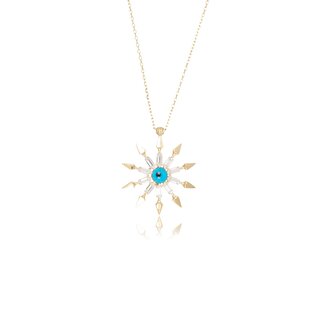 Zonnestraal Oog Collier