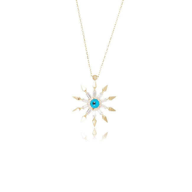 14 krt gouden collier