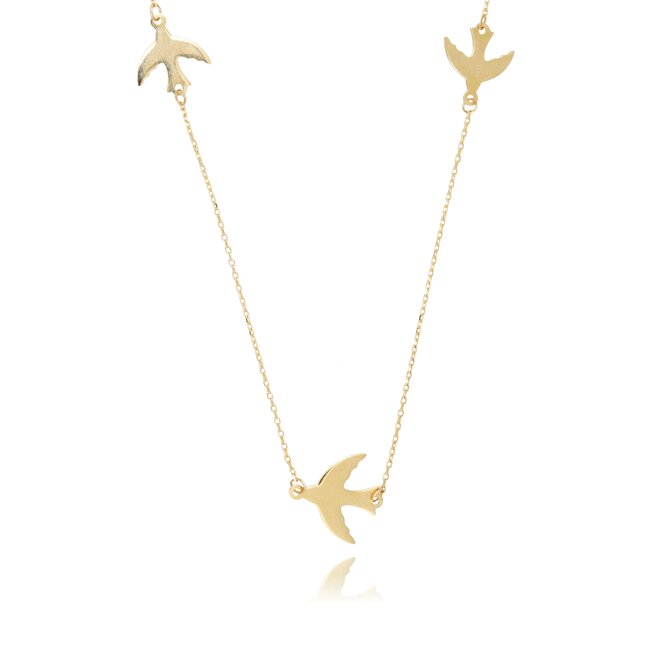 14 krt gouden collier