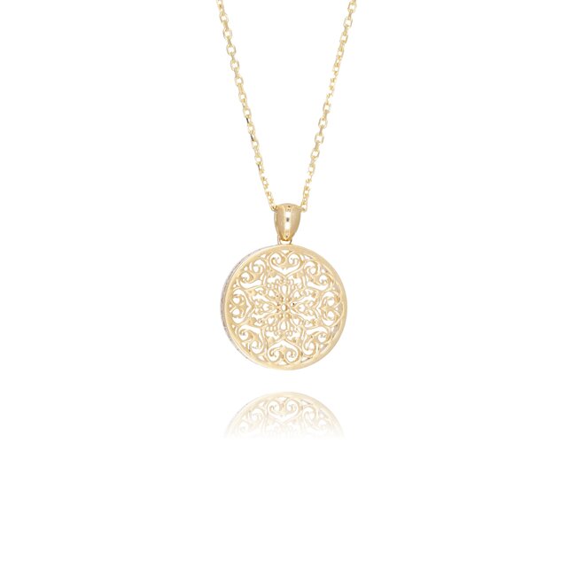 14 krt gouden collier
