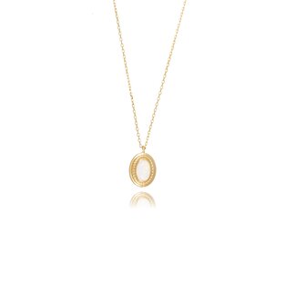 Opaal Hanger Collier
