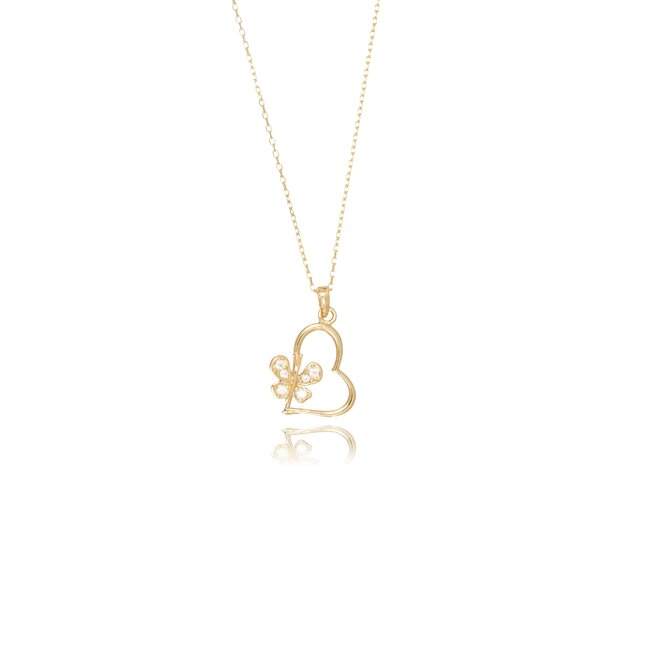 14 krt gouden collier