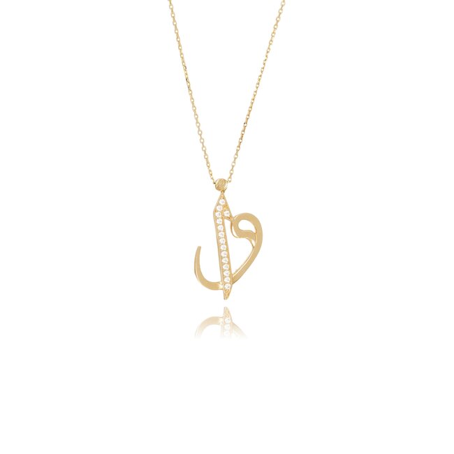 14 krt gouden collier