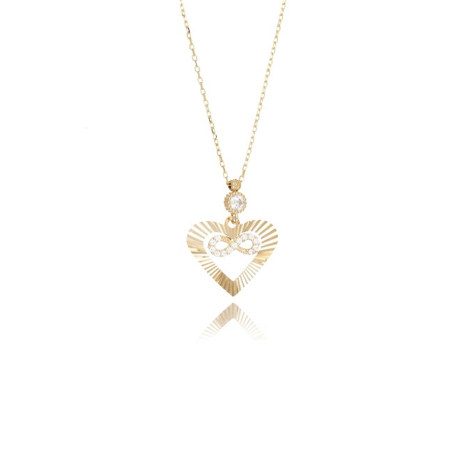 14 krt gouden collier